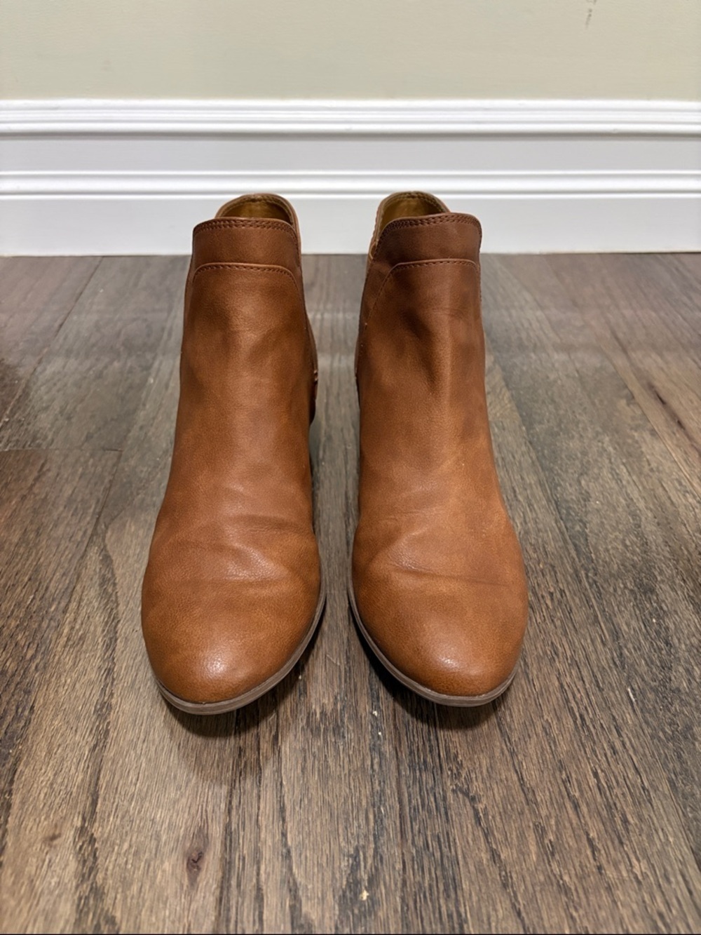 Circus by Sam Edelman Women's Tan Ankle Booties - Picture 5 of 10